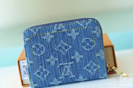 Official oldcobbler LOUIS ZIPPY VUITTON COIN PURSE 0712